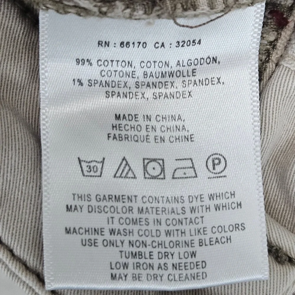 Pilcro and the Letterpress measurements waist